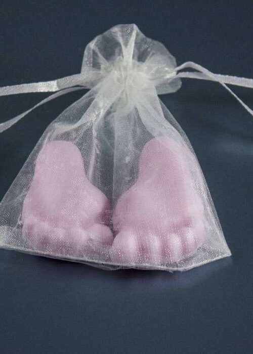 Zeep cadeau artikel: baby voetjes(44)