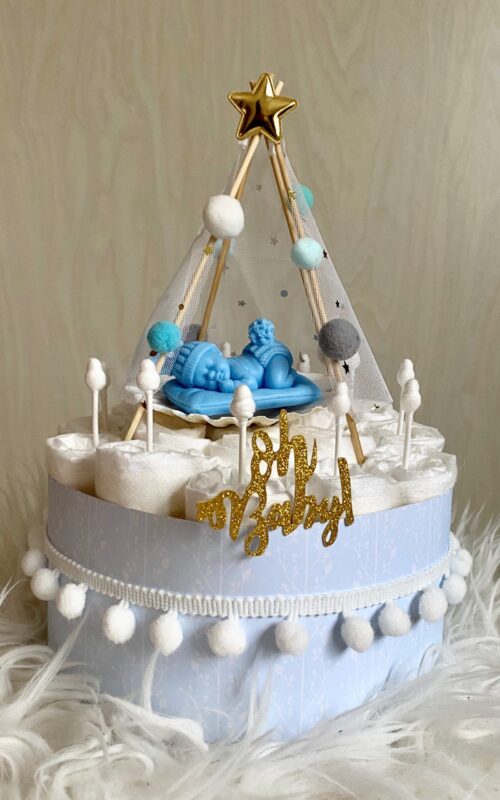 Luiertaart jongen tipi