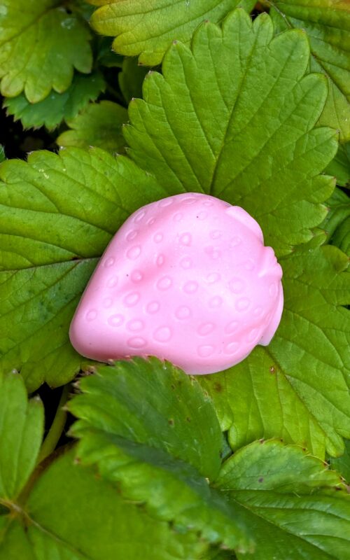 Aardbeien zeepje