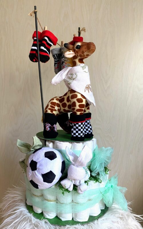 Luiertaart: Voetbal