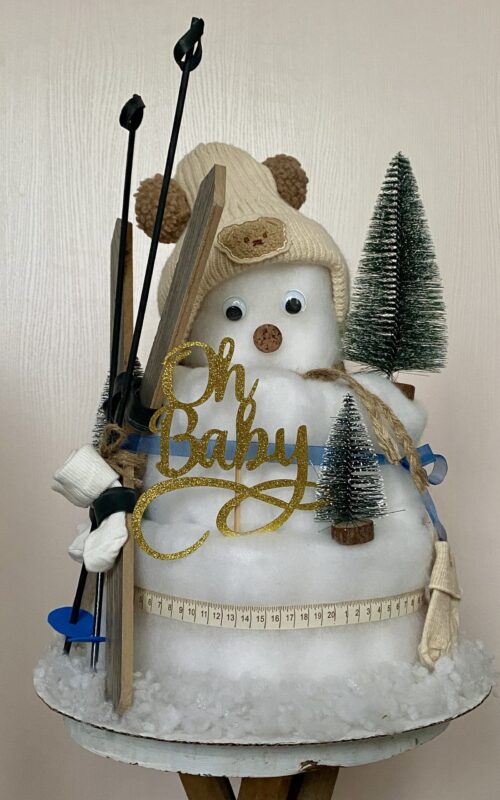 Luiertaart: Wintersport