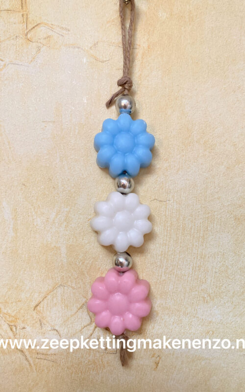 Zeepketting bloemen